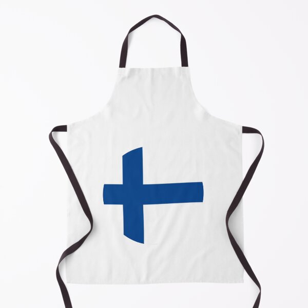 Item preview, Finland Flag Round designed and sold by MoonElite.