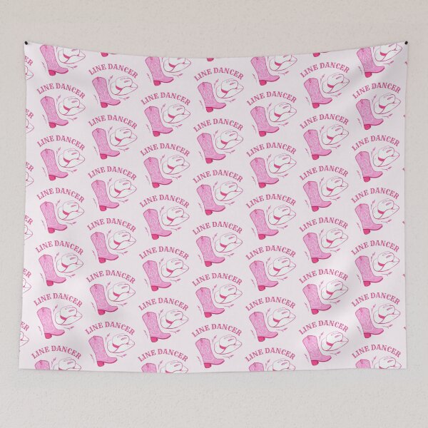 Item preview, Pink Country Dance Cowboy Boot and Hat designed and sold by rizdrawings.