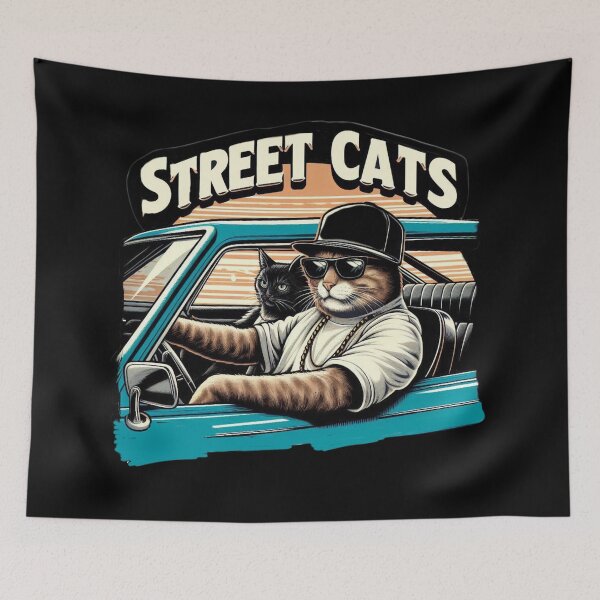 Item preview, Street Cats designed and sold by Myra365Art.