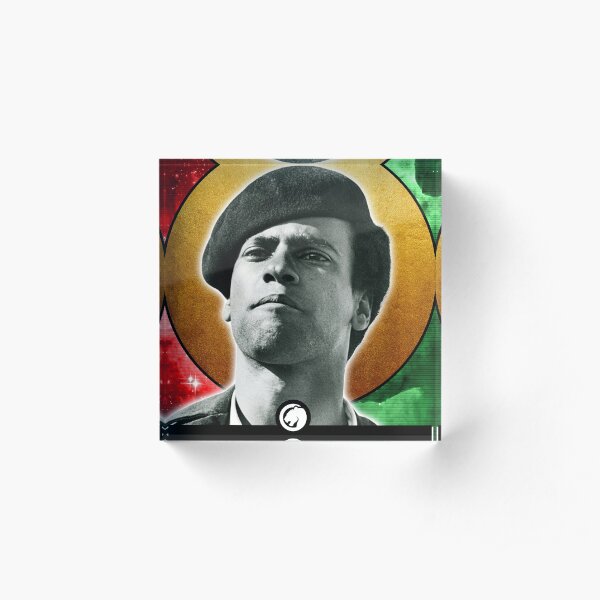 Huey P Newton Holy Icon Acrylic Block
