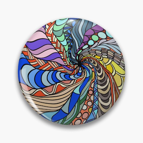 Item preview, Colorful Zentangle artwork designed and sold by DaveDanchuk.