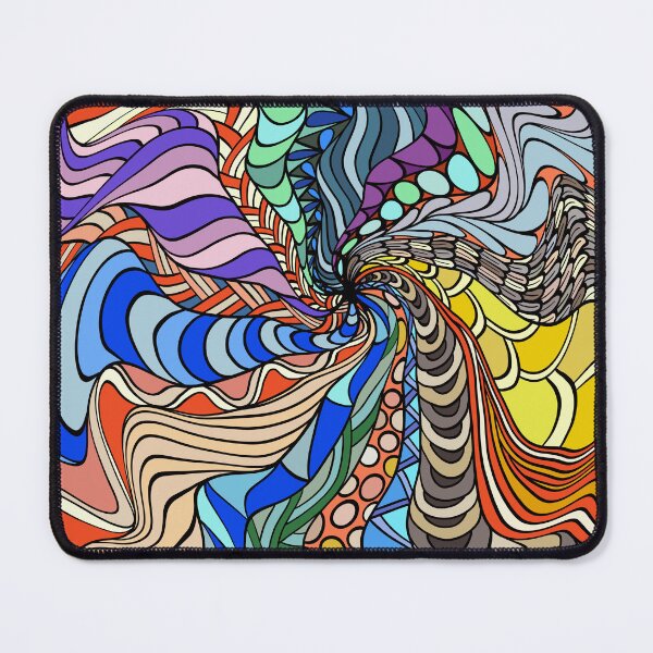 Item preview, Colorful Zentangle artwork designed and sold by DaveDanchuk.