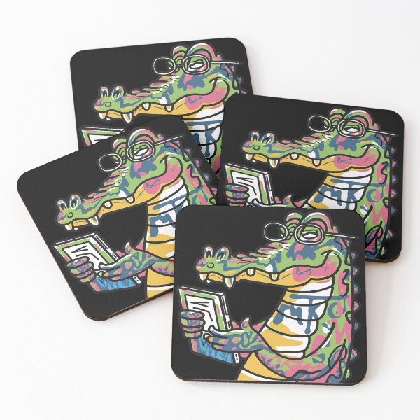 Item preview, Funny Alligator using ereader Book Graffiti designed and sold by Nature's Fancy.
