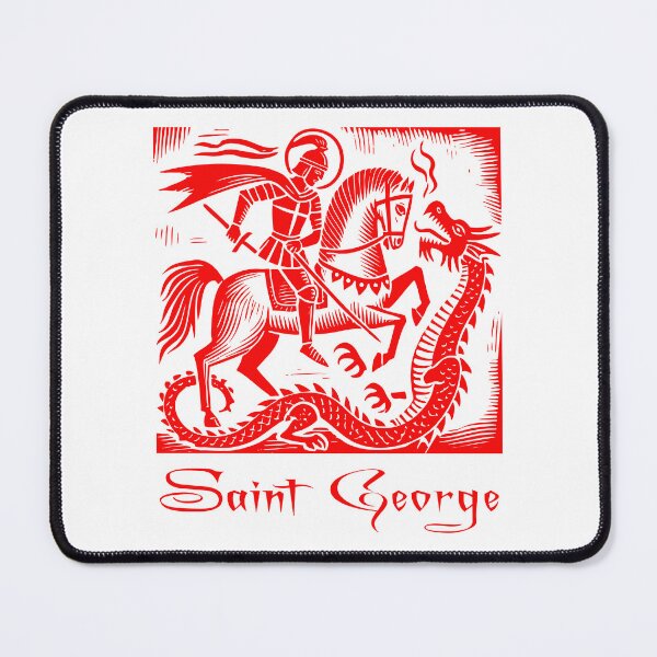 Item preview, Saint George and the Dragon: A Bold Red Encounter designed and sold by Carocas20.