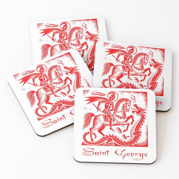 Item preview, Saint George and the Dragon: A Bold Red Encounter designed and sold by Carocas20.