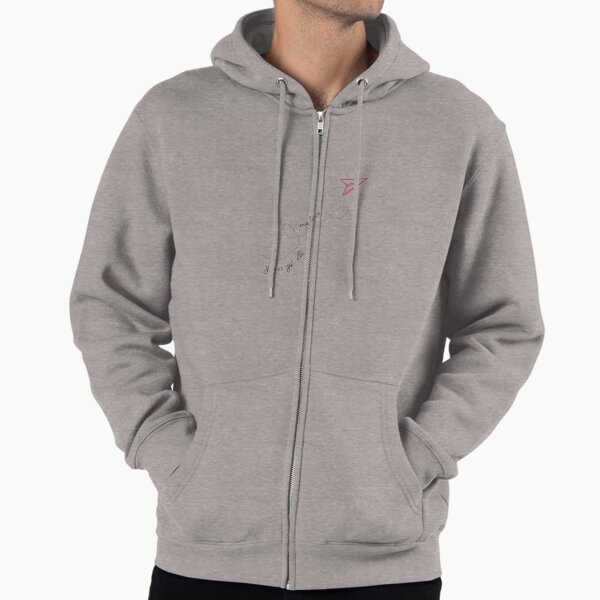 You've Got All My Love - Paper Airplane Zipped Hoodie