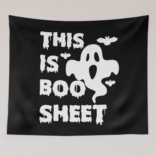 Item preview, This Is Boo Sheet Ghost Retro Halloween Costume Men Women T-Shirt designed and sold by mourad2018.
