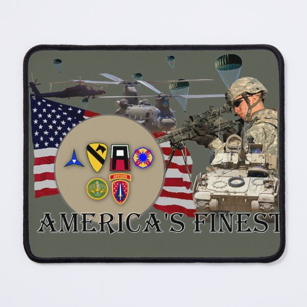 Item preview, US ARMY battalions divisions regiments installions base hq collection FIND YOURS designed and sold by THE AMERICAN TEEVANGELIST.