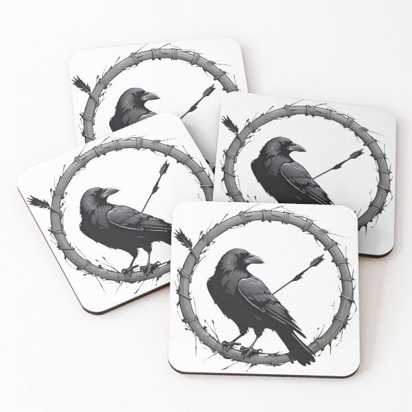 Item preview, Wounded Crow designed and sold by KeopsMurat.
