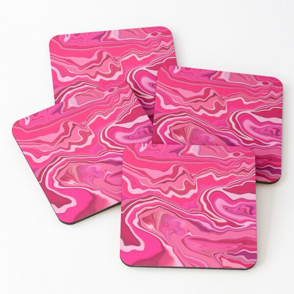 Item preview, Pink Swirls Contemporary Abstract Liquid Swirls Modern Retro Swirls 2 of 4 designed and sold by Beachy.