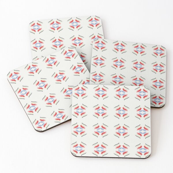 Item preview, Endless pattern of colorful waves designed and sold by artfulprints1.
