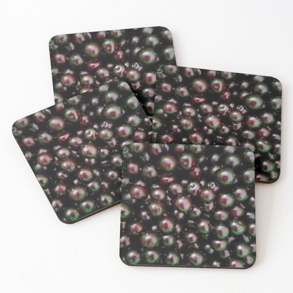 Item preview, Cerezas silvestres en luz verde designed and sold by sunnywindows.