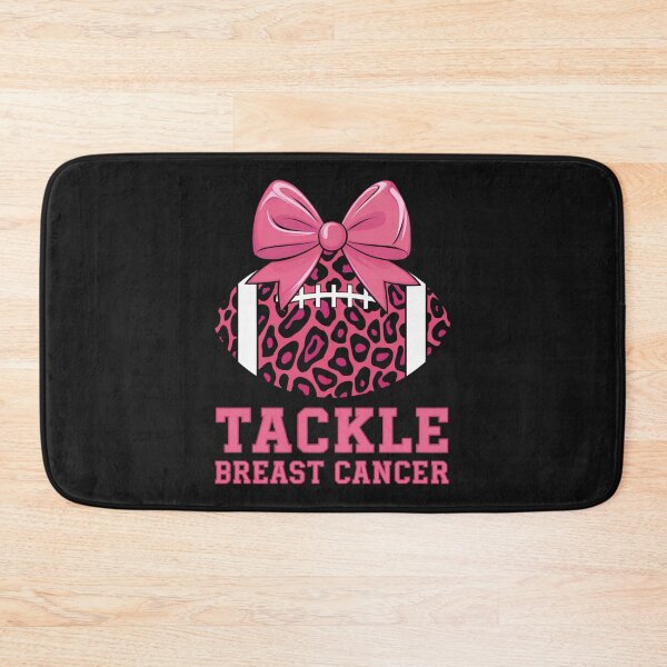 Aperçu de l'œuvre Pink Tackle Breast Cancer Sensibilisation au cancer du sein créée et vendue par Adrian Kane.