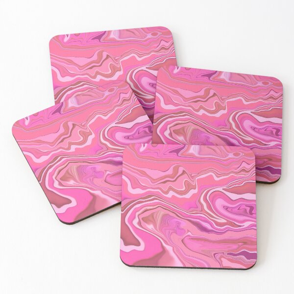 Item preview, Pink Swirls Contemporary Abstract Liquid Swirls Modern Retro Swirls 4 of 4 designed and sold by Beachy.