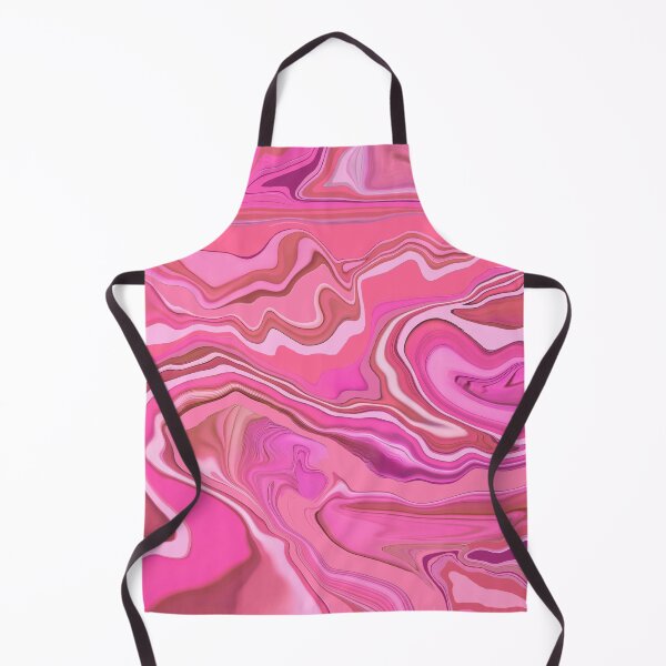 Vista previa del artículo con la obra «Remolinos rosados Remolinos líquidos abstractos contemporáneos Remolinos retro modernos 4 de 4», diseñado y vendido por Beachy.