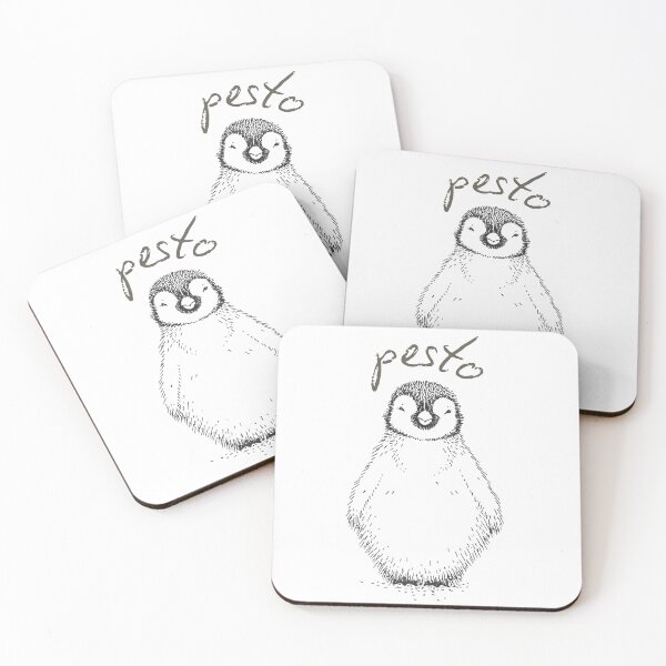 Item preview, Pesto Penguin Lovers  designed and sold by Dreams  come true.
