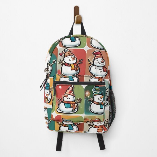 Item preview, Snowman squares designed and sold by Zenvo.