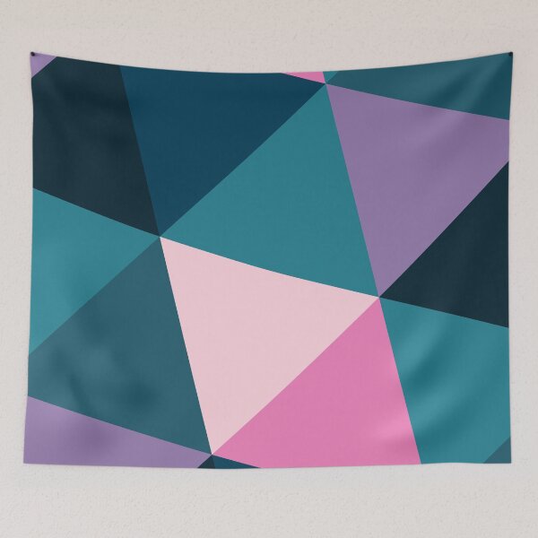Item preview, Triangle Pattern (Coral Reef) designed and sold by Lucas Dietrich.