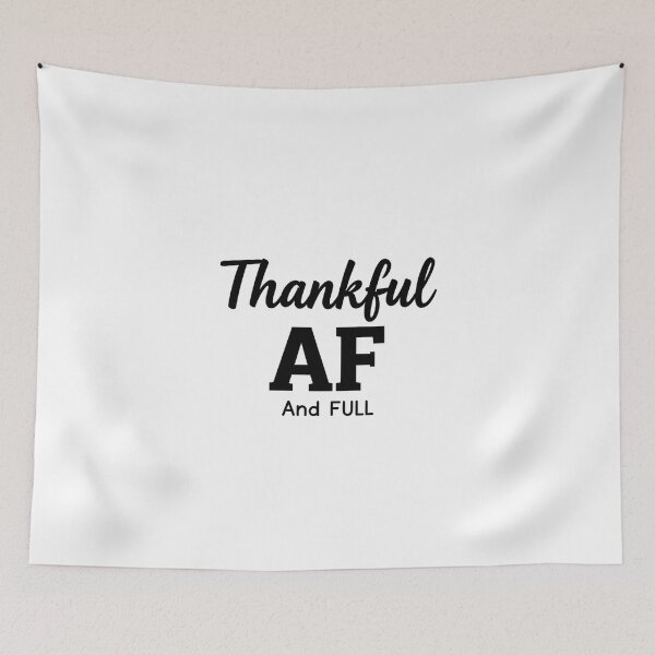 Item preview, thankful af and full  designed and sold by Ismartista.