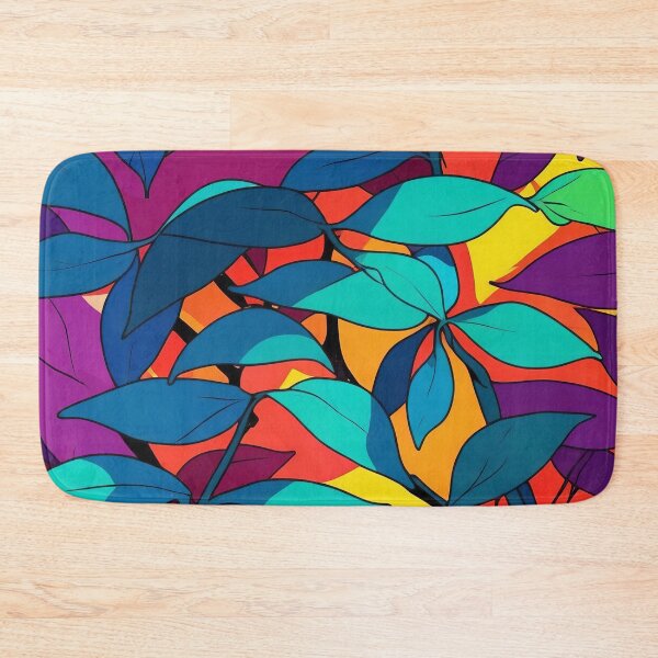 Item preview, Vibrant Foliage Silhouettes designed and sold by ArtComixHaven.