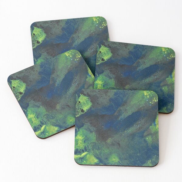 Item preview, Jaded Lover 3 Deep Dark Blue Green Abstract designed and sold by Doug  Siegel.