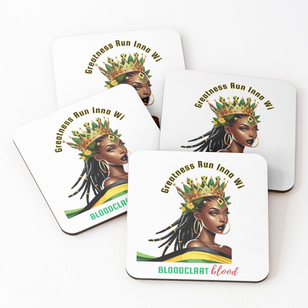 Item preview, Greatness Run Inna Wi Bloodclaat Blood - Bold Jamaican Design designed and sold by jamaicanvibes.