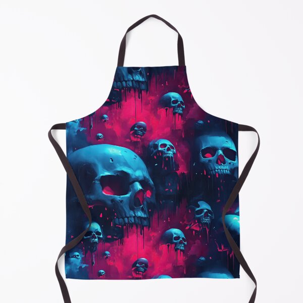 Item preview, Holloween Neon Skull Nightmare designed and sold by DancingBuddha.