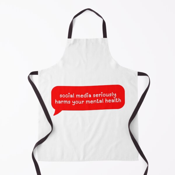 Item preview, social media seriously harms your mental health designed and sold by CharmStudio.