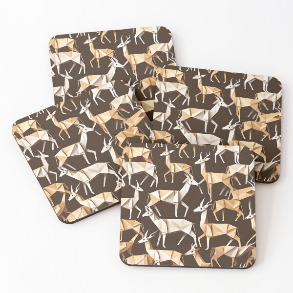 Item preview, Origami Art - Grace in Motion: A Gathering of Gazelles designed and sold by ArtfulFolds.