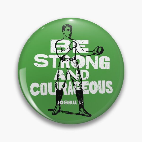 Item preview, Be Strong and Courageous designed and sold by HelloBenjamin.