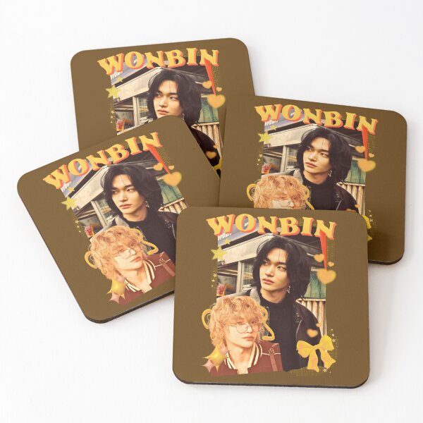 Item preview, Cute Yellow Collage of K-pop Group Riize's Wonbin designed and sold by AJUNICE STUDIO.