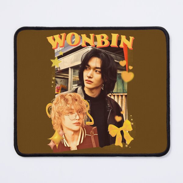 Item preview, Cute Yellow Collage of K-pop Group Riize's Wonbin designed and sold by AJUNICE STUDIO.