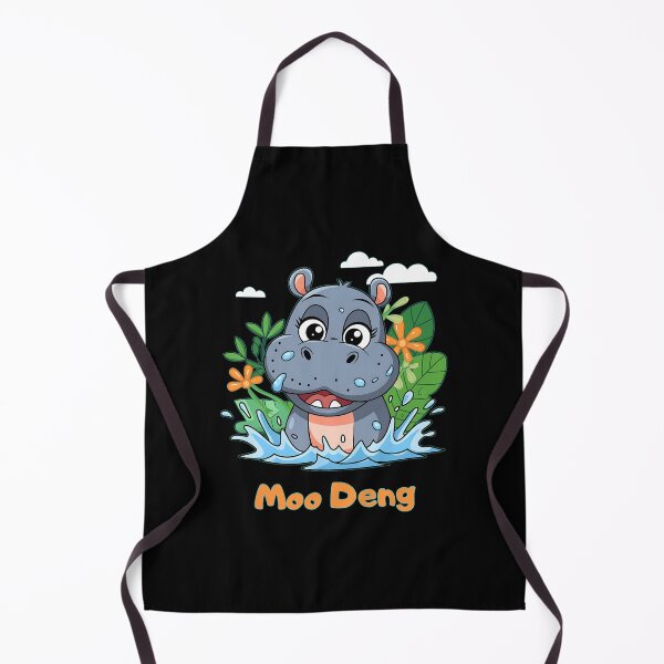 Item preview, Cute Hippo Splash Moo Deng Kids Animal Fun designed and sold by IT-Express.