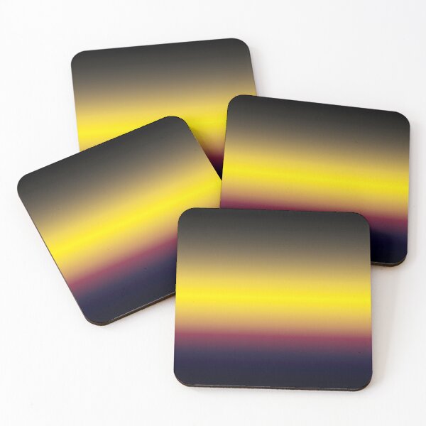 Item preview, Yellow Horizon Sunrise Abstract Design designed and sold by Julie Leisure Gardening.