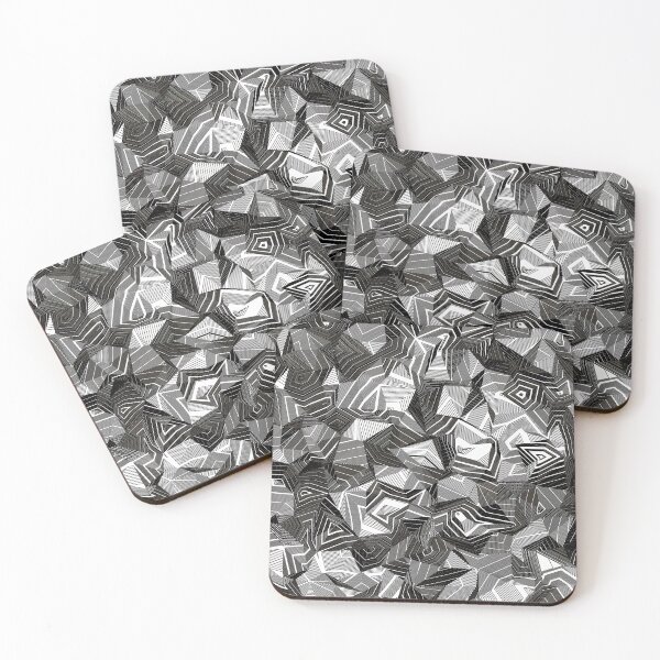 Item preview, 3D b&w spikes designed and sold by Alphameter.