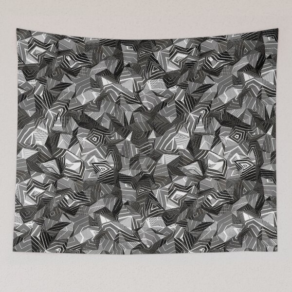 Item preview, 3D b&w spikes designed and sold by Alphameter.