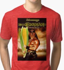 Cornan the Barbarian Tri-blend T-Shirt