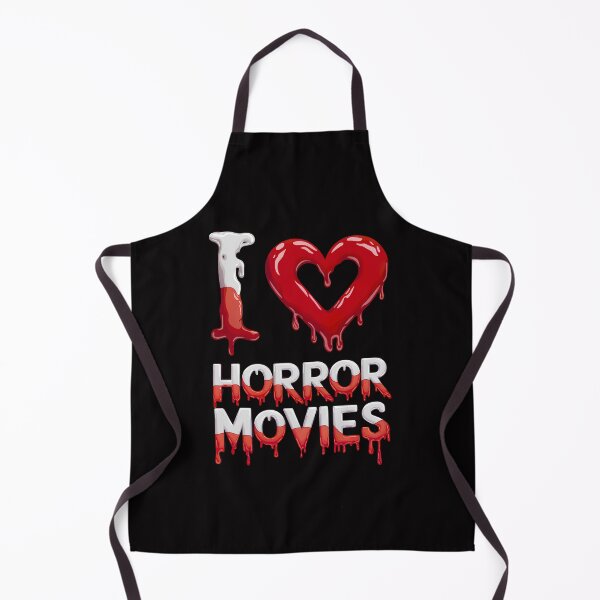 Item preview, I Love Horror Movies T-Shirt – Blood Dripping Statement for Horror Fans designed and sold by paulo silveira.