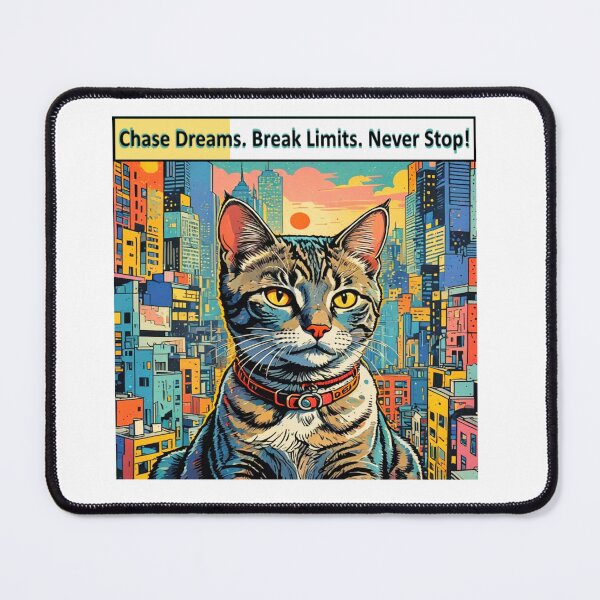 Item preview, Chase Dreams, Break Limits, Never Stop! designed and sold by craftybegonia.