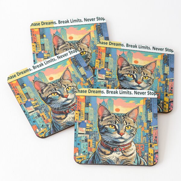 Item preview, Chase Dreams, Break Limits, Never Stop! designed and sold by craftybegonia.