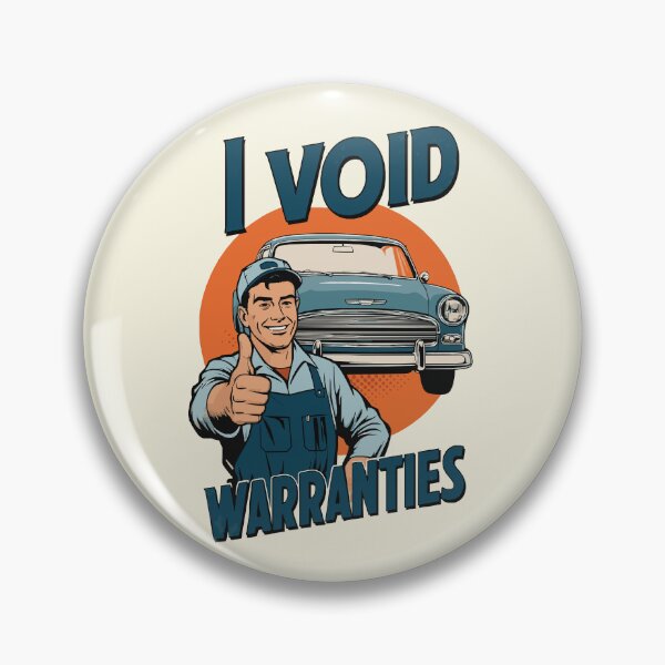Item preview, I Void Warranties Funny Car Guy Car Enthusiast  designed and sold by thecatcouch.