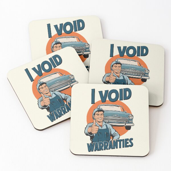 Item preview, I Void Warranties Funny Car Guy Car Enthusiast  designed and sold by thecatcouch.