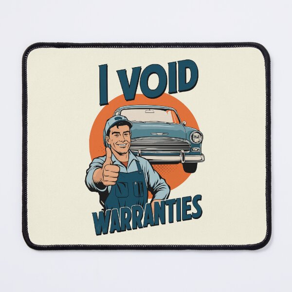 Item preview, I Void Warranties Funny Car Guy Car Enthusiast designed and sold by thecatcouch.