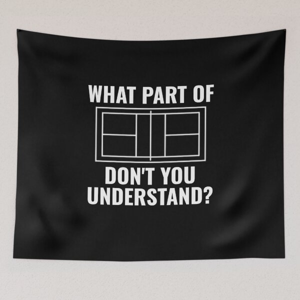 Item preview, What Part of Pickleball Don’t You Understand Pickleball Player  designed and sold by The Junto Shop.