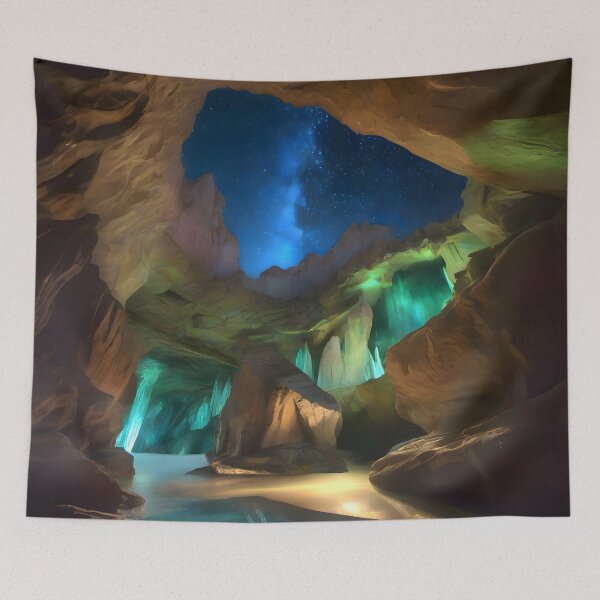 Item preview, Celestial Caverns - Crystal Caverns Collection designed and sold by SpacePrintss.