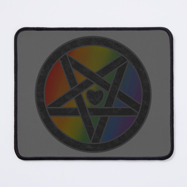 Item preview, Pride Pentagram designed and sold by ZombieOstrich.