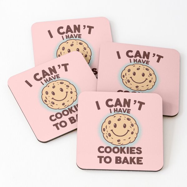 Item preview, Can't, Have Cookies To Bake Pastel Kawaii Baker designed and sold by thecatcouch.