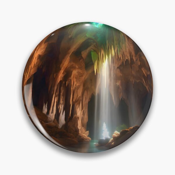 Item preview, Refugio de cavernas radiantes - Colección Crystal Caverns designed and sold by SpacePrintss.