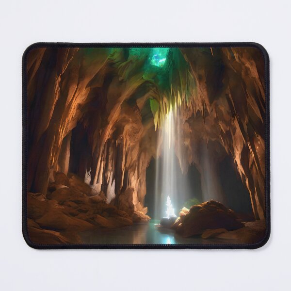 Item preview, Radiant Cavern Haven - Crystal Caverns Collection designed and sold by SpacePrintss.