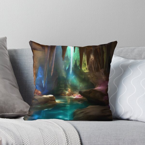 Item preview, Enchanted Crystal Pool - Crystal Caverns Collection designed and sold by SpacePrintss.